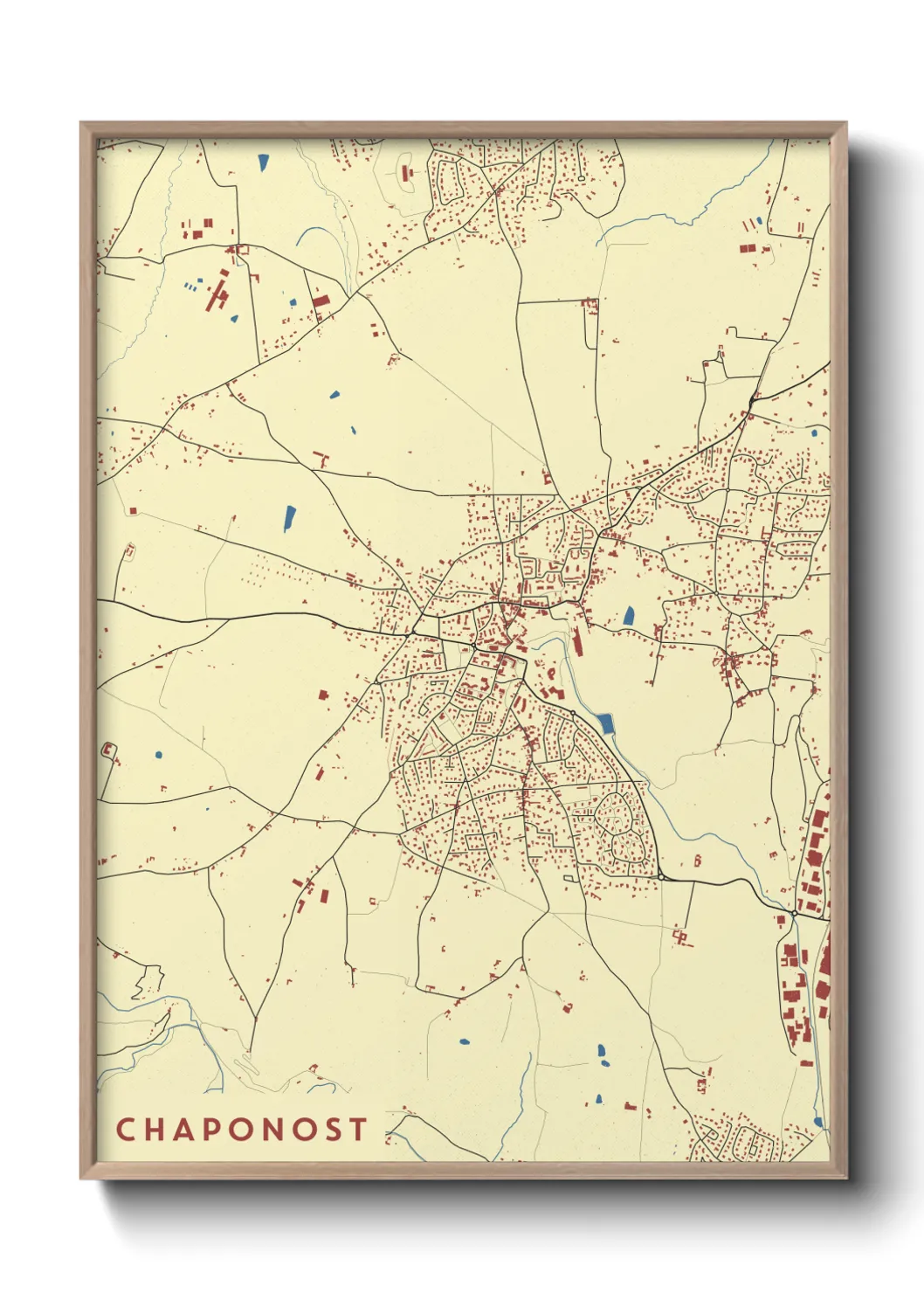 Un poster carteChaponost