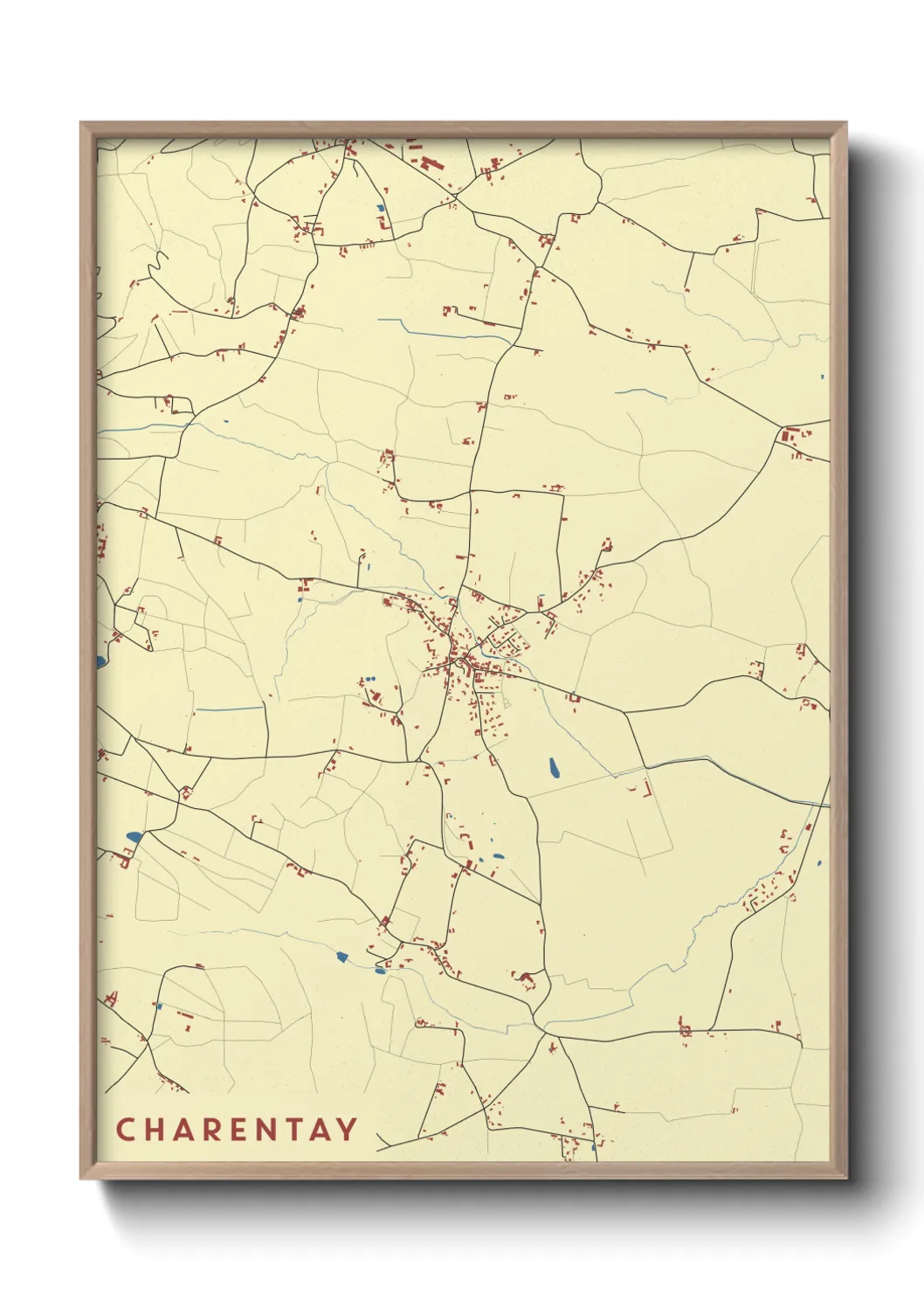 Un poster carteCharentay