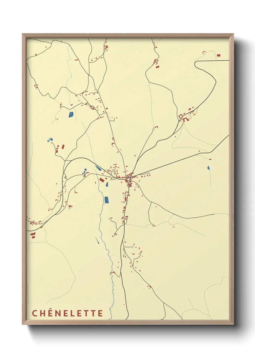 Un poster carteChénelette
