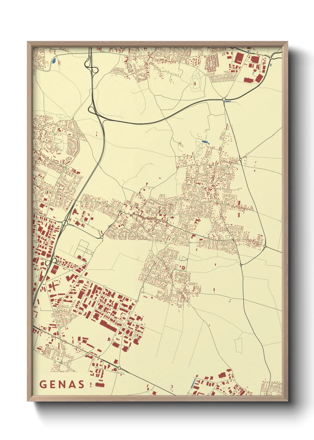 Un poster carteGenas