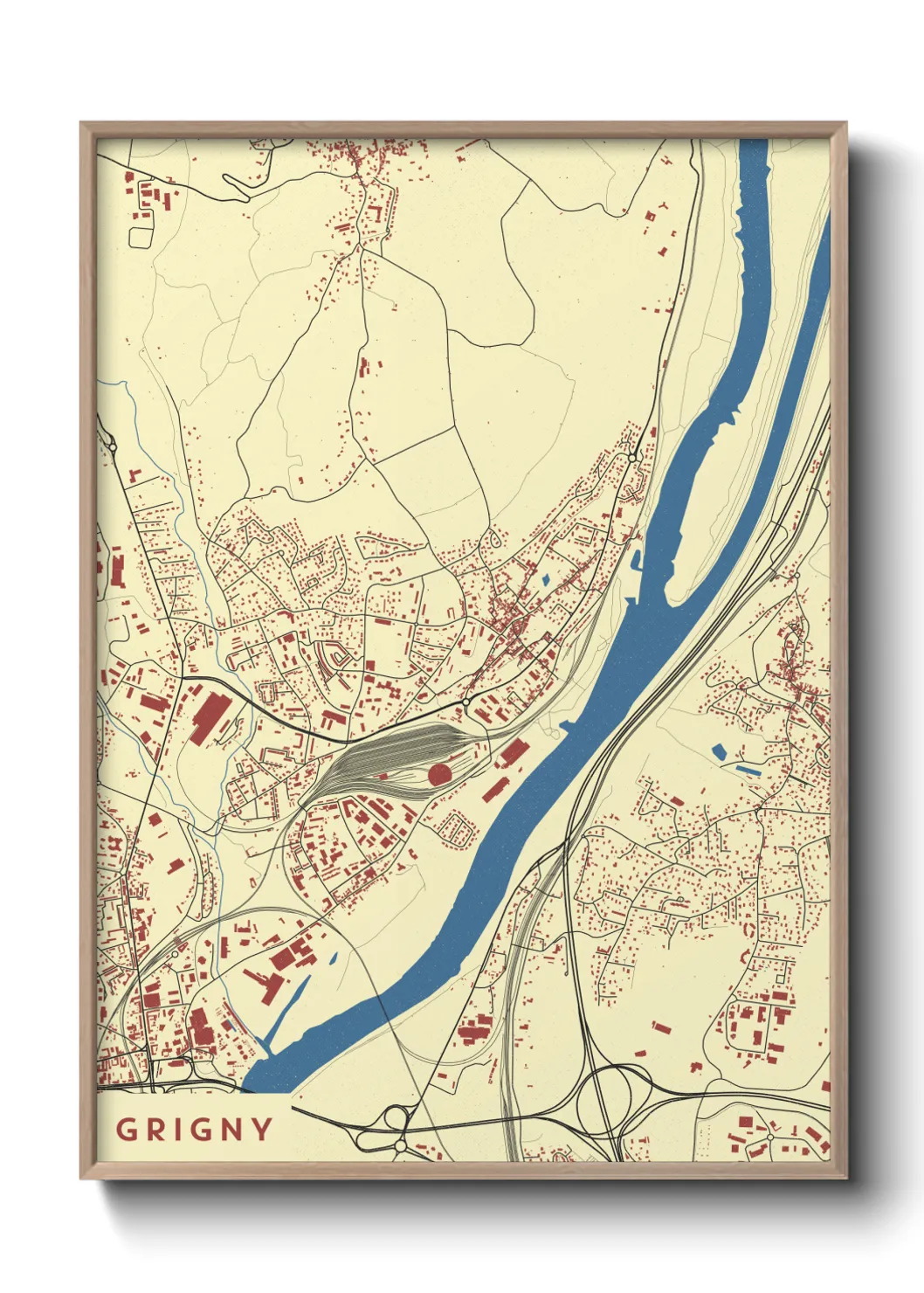 Un poster carteGrigny