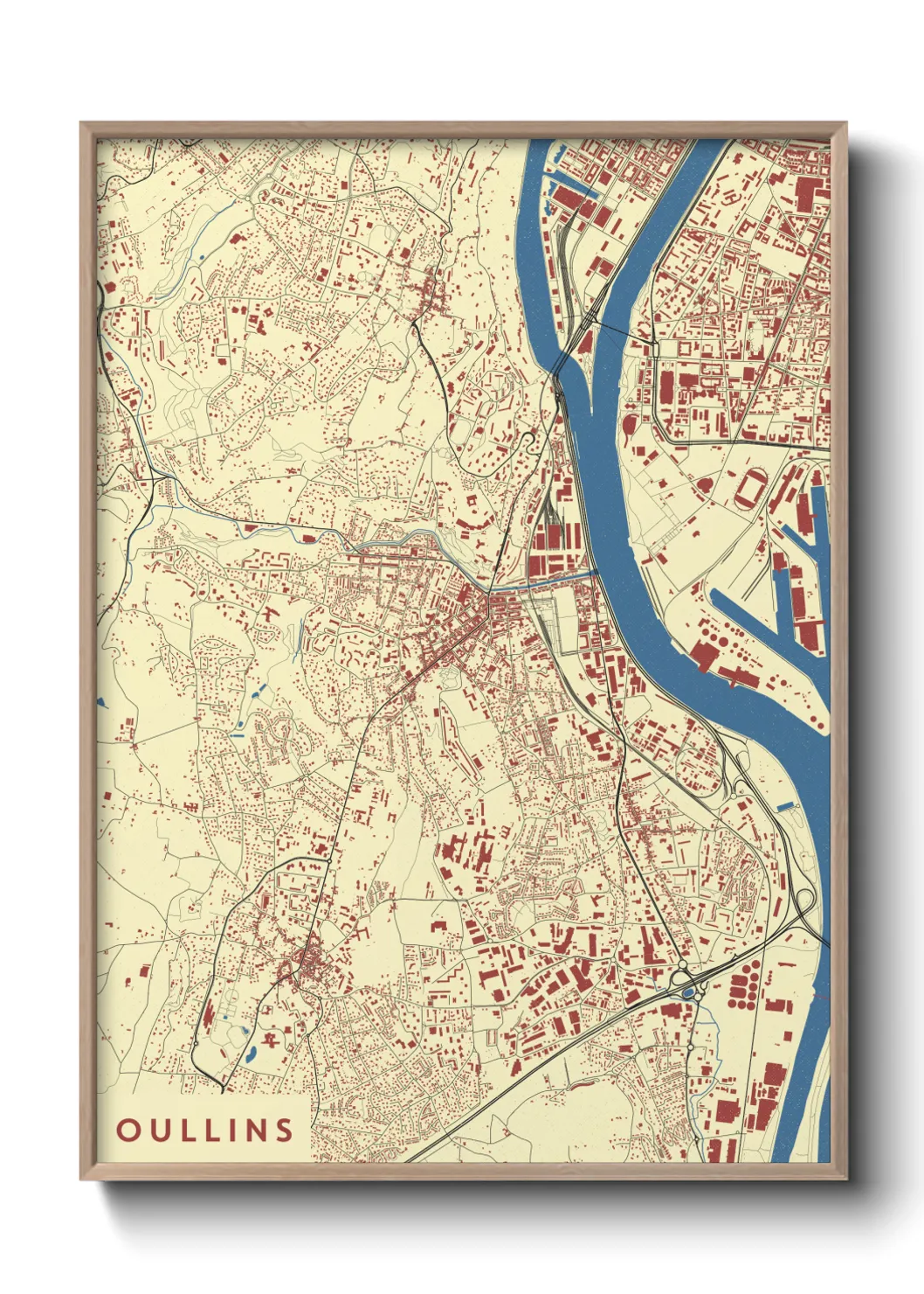 Un poster carteOullins