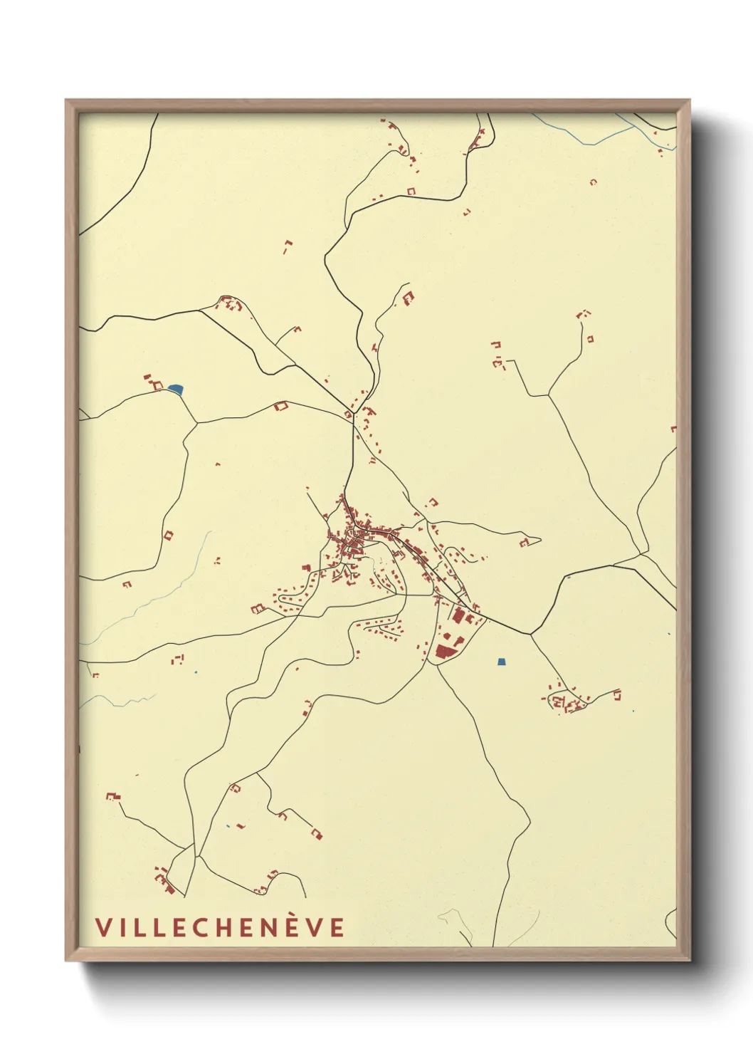 Un poster carteVillechenève
