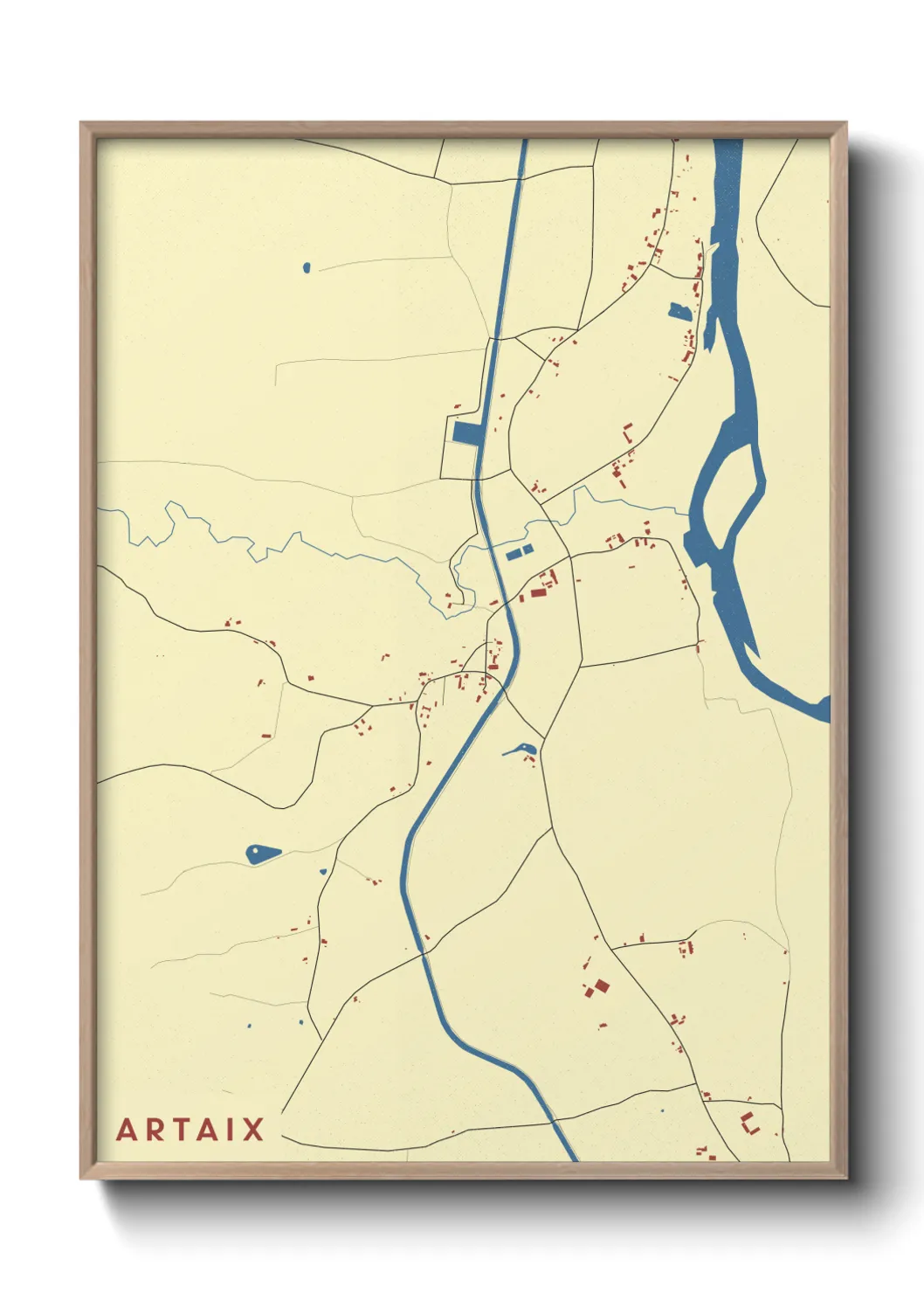 Un poster carteArtaix
