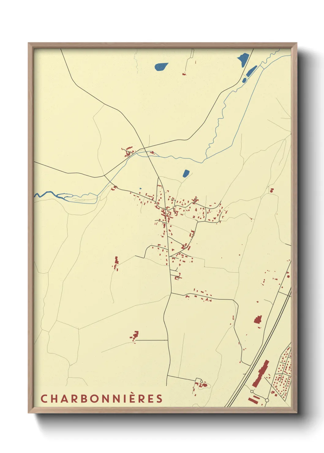 Un poster carteCharbonnières