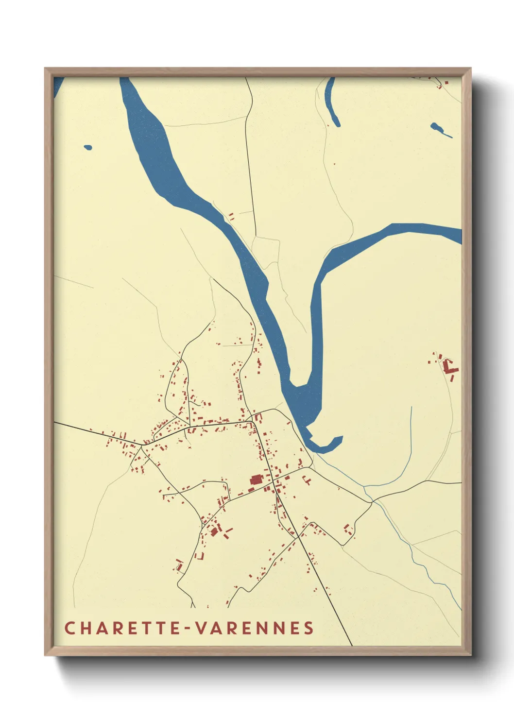 Un poster carteCharette-Varennes