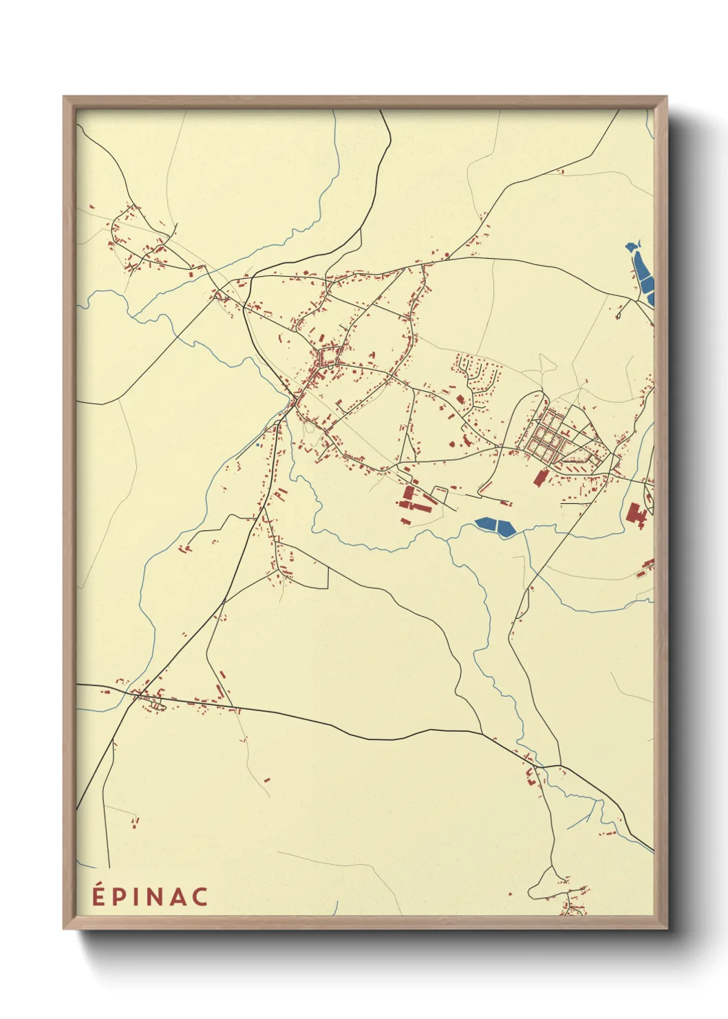 Un poster carteÉpinac