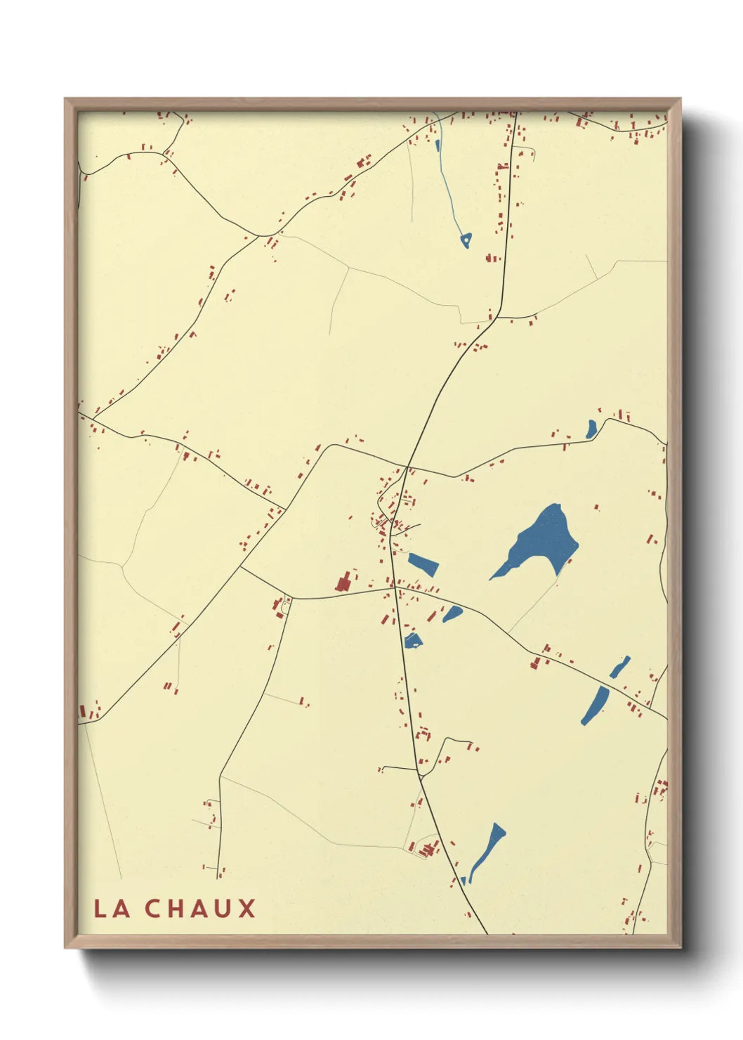 Un poster carteLa Chaux