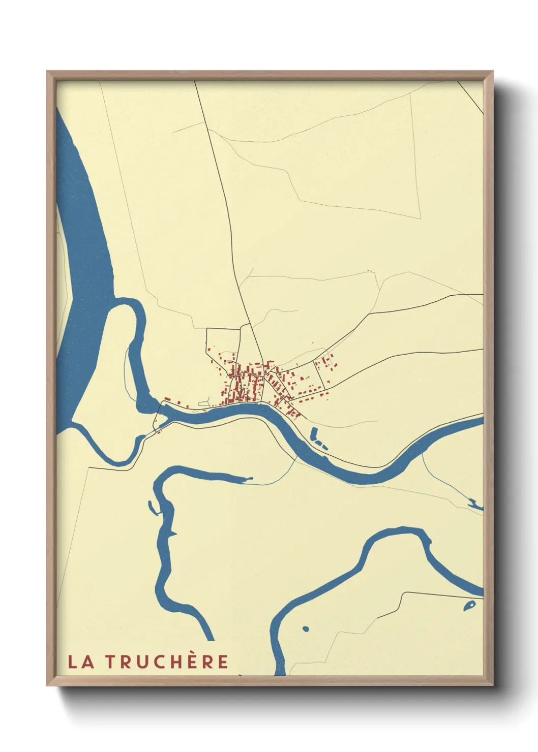 Un poster carteLa Truchère