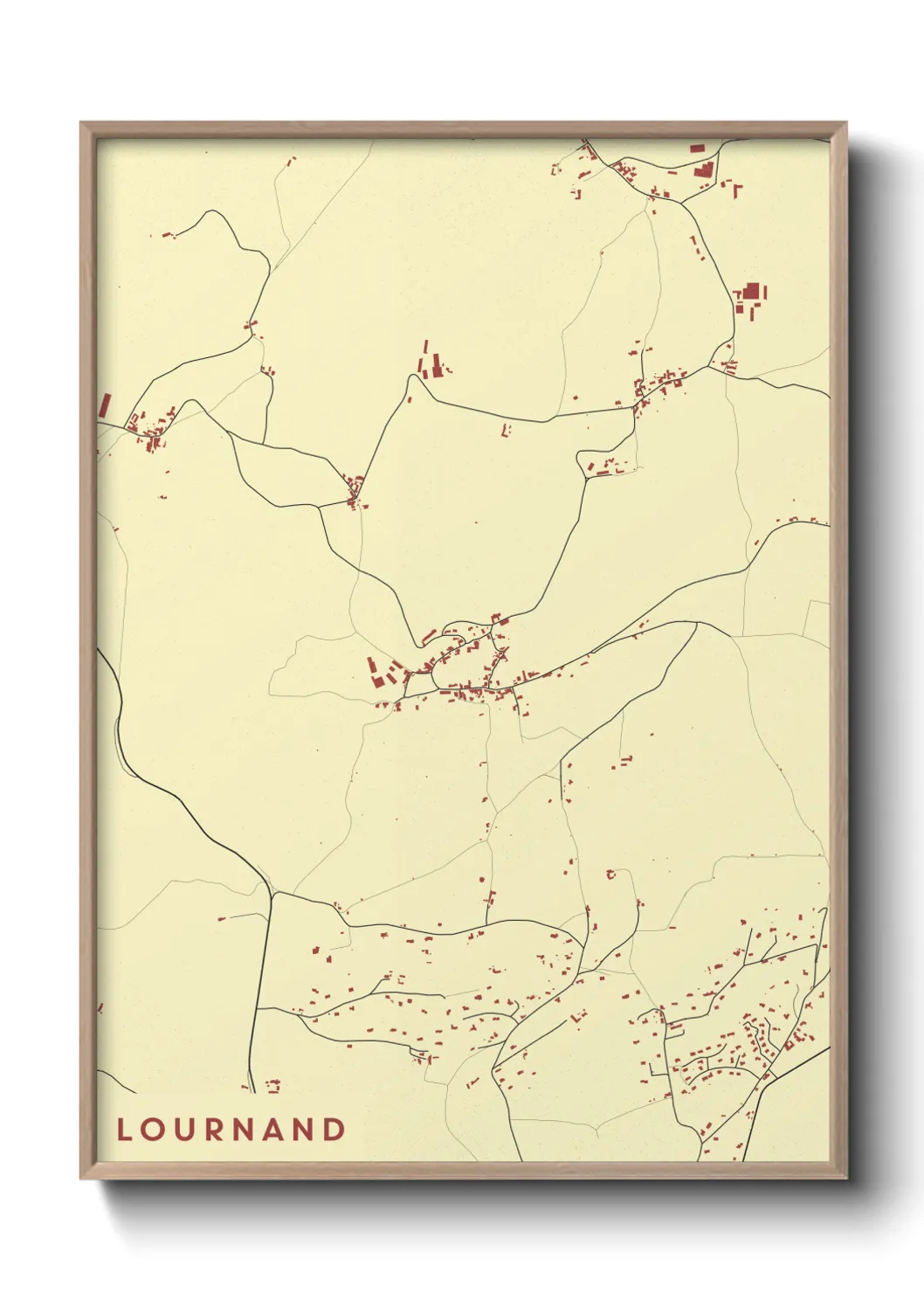 Un poster carteLournand