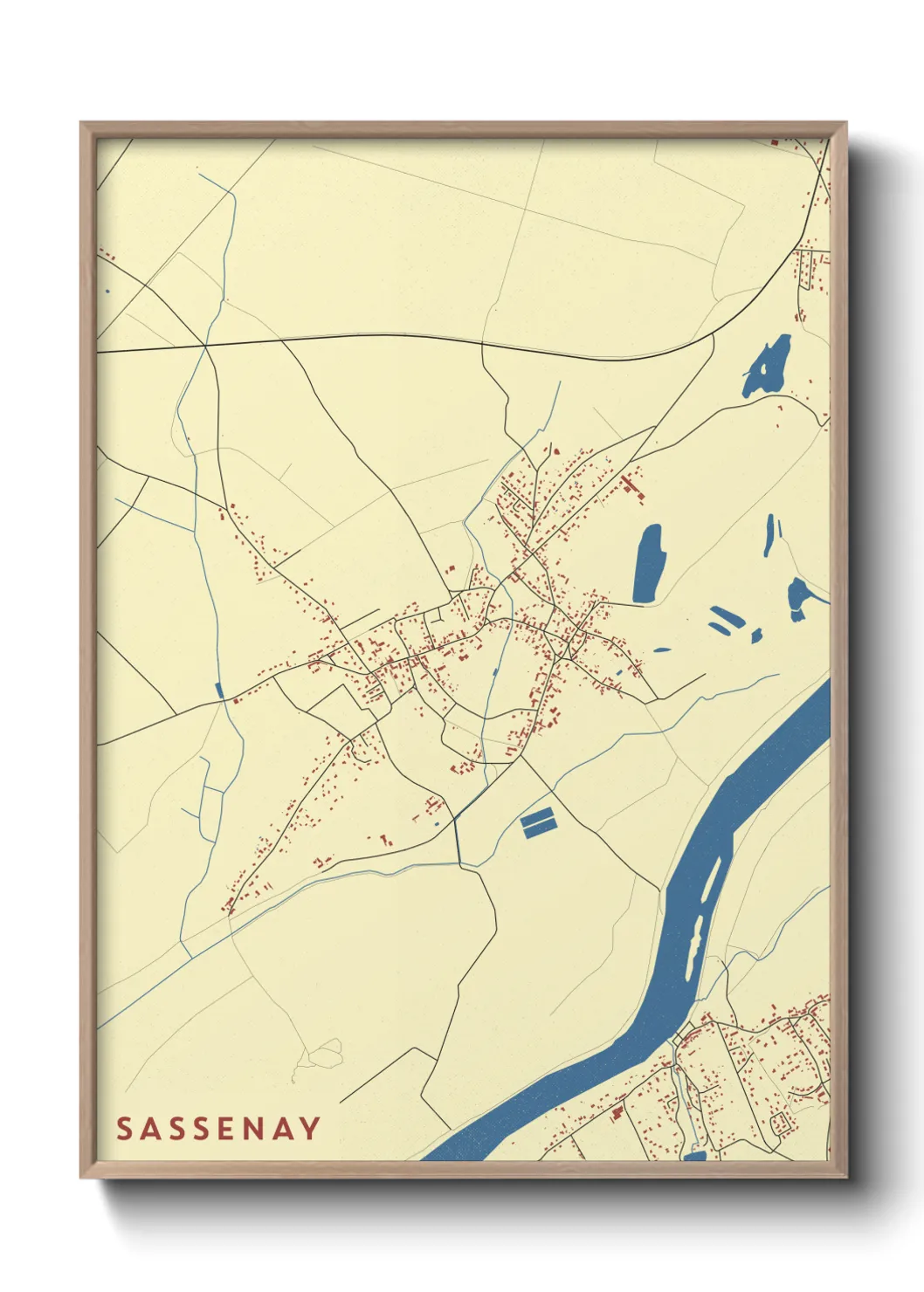 Un poster carteSassenay