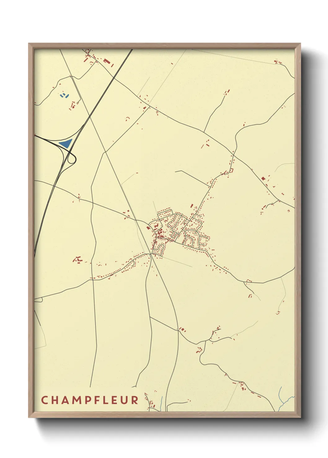 Un poster carteChampfleur