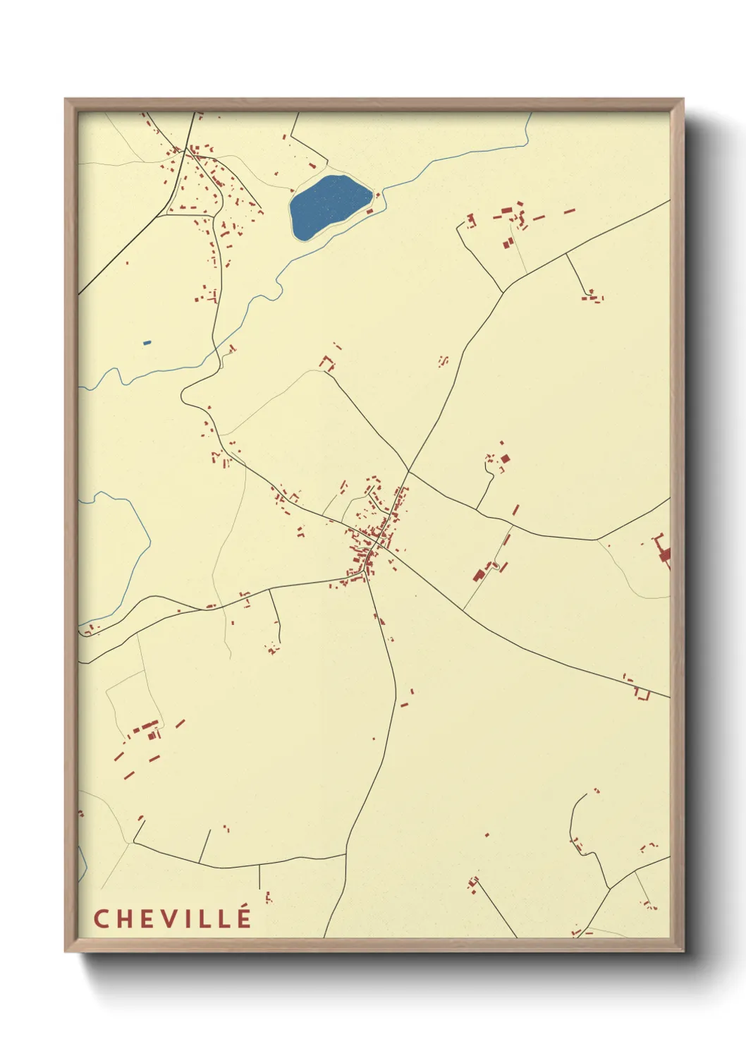 Un poster carteChevillé