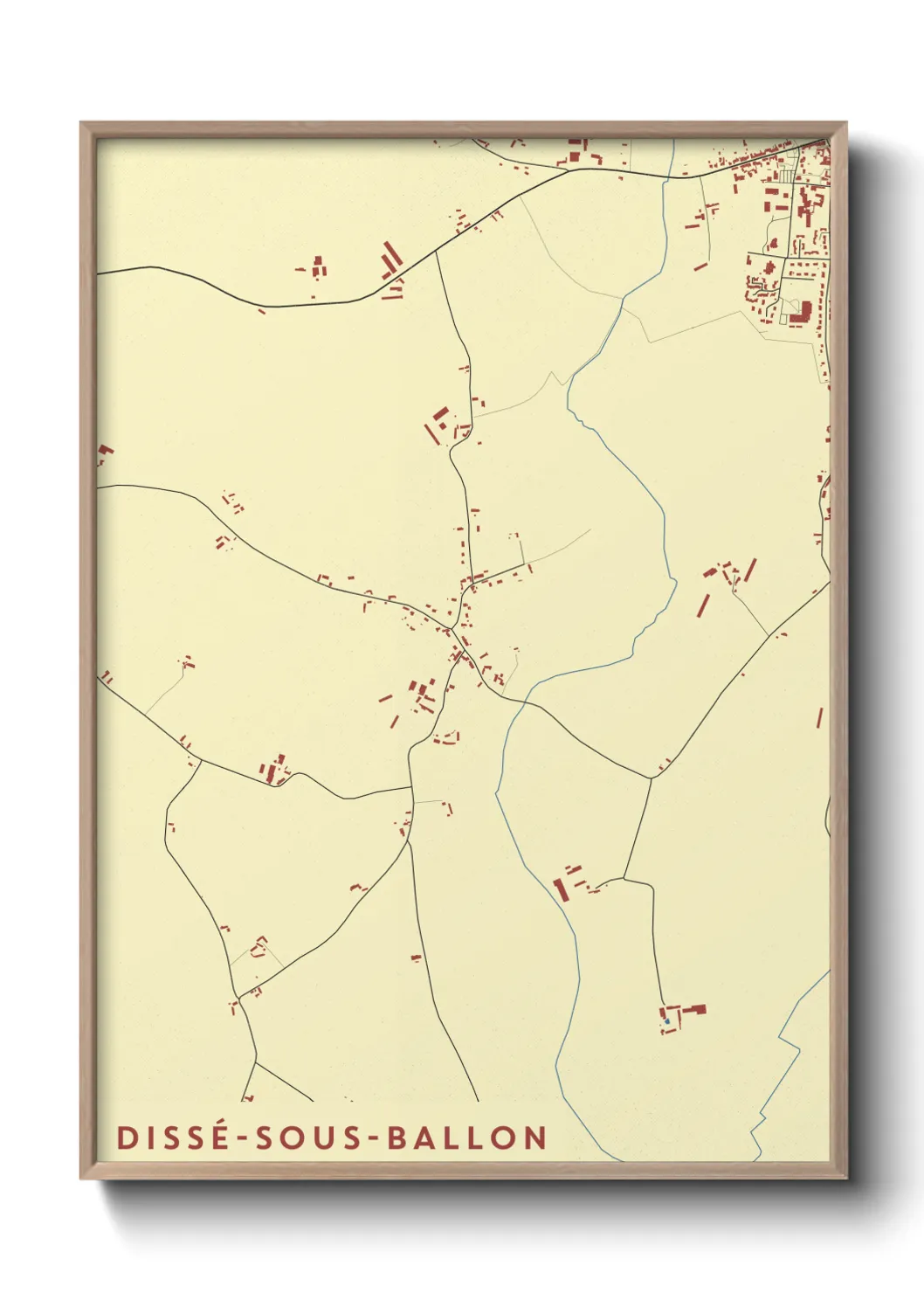 Un poster carteDissé-sous-Ballon