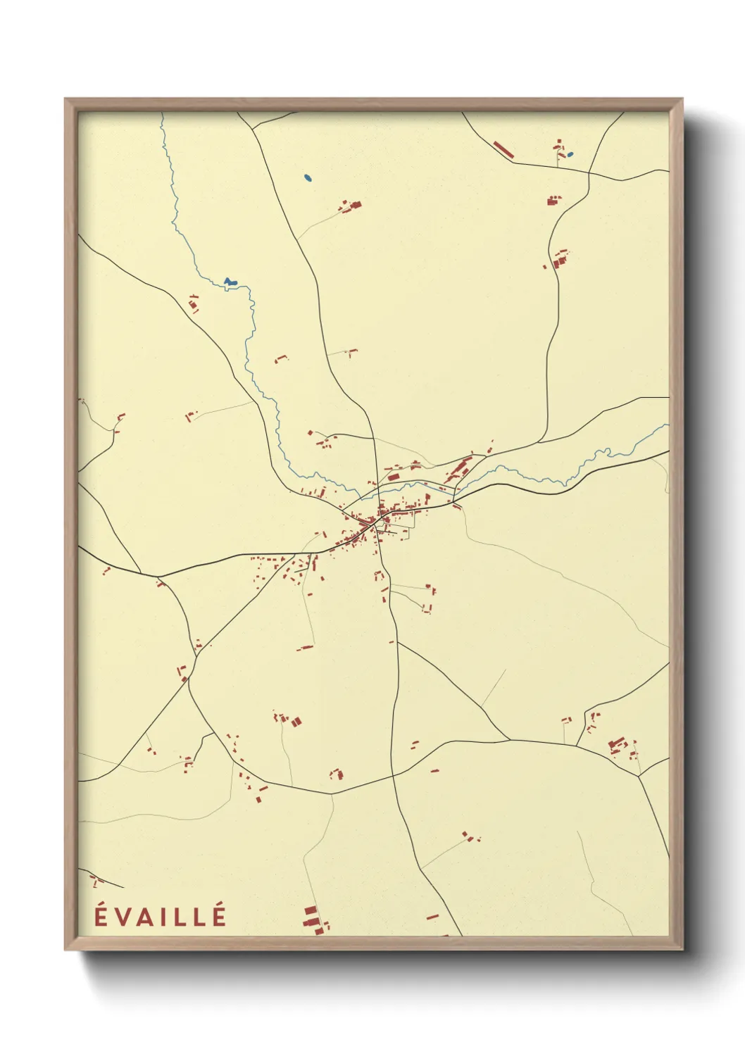 Un poster carteÉvaillé