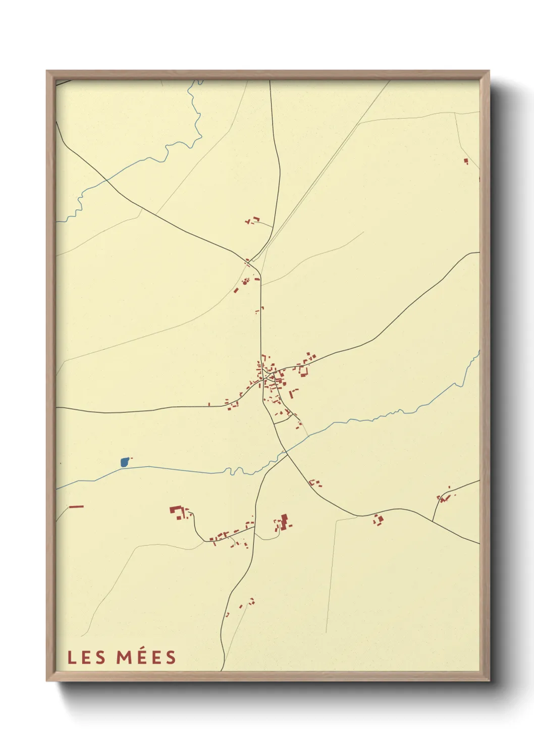 Un poster carteLes Mées