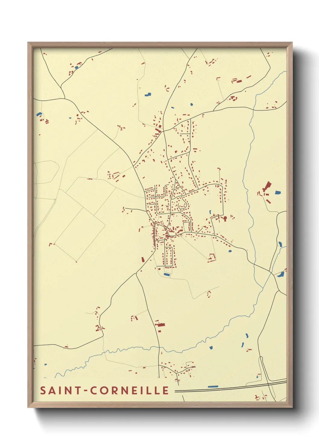 Un poster carteSaint-Corneille