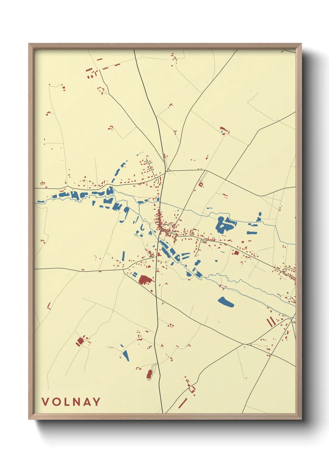 Un poster carteVolnay