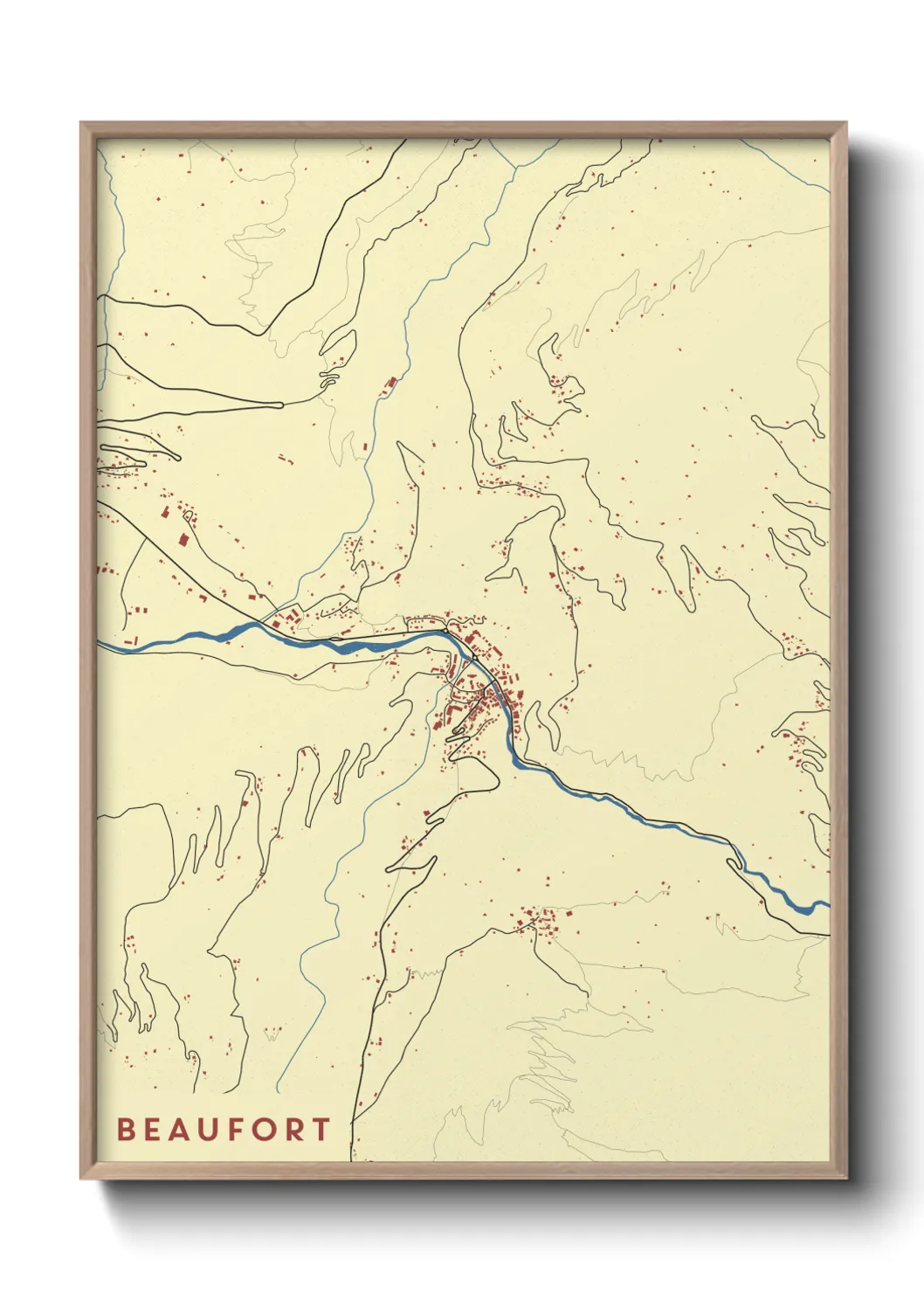 Un poster carteBeaufort