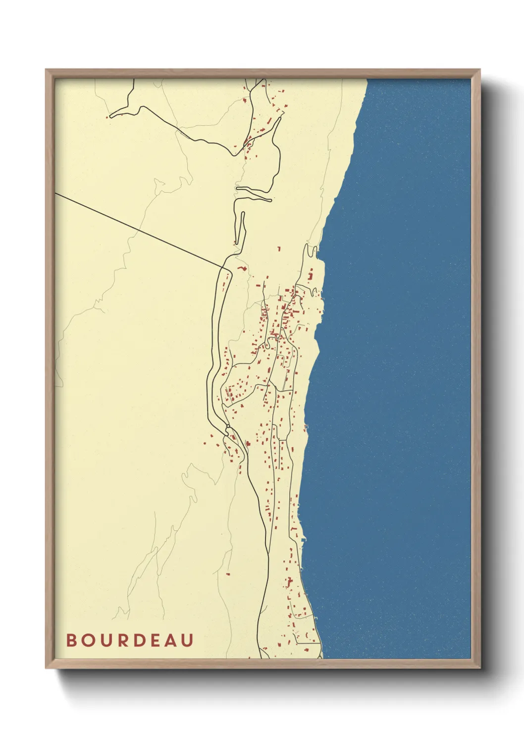 Un poster carteBourdeau