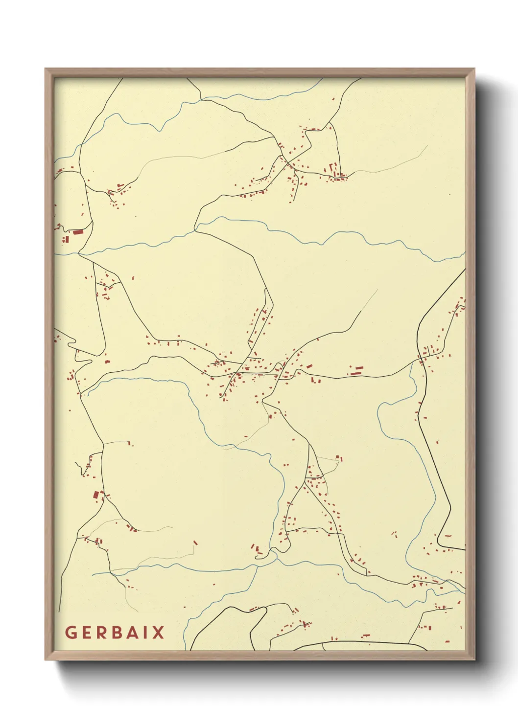Un poster carteGerbaix
