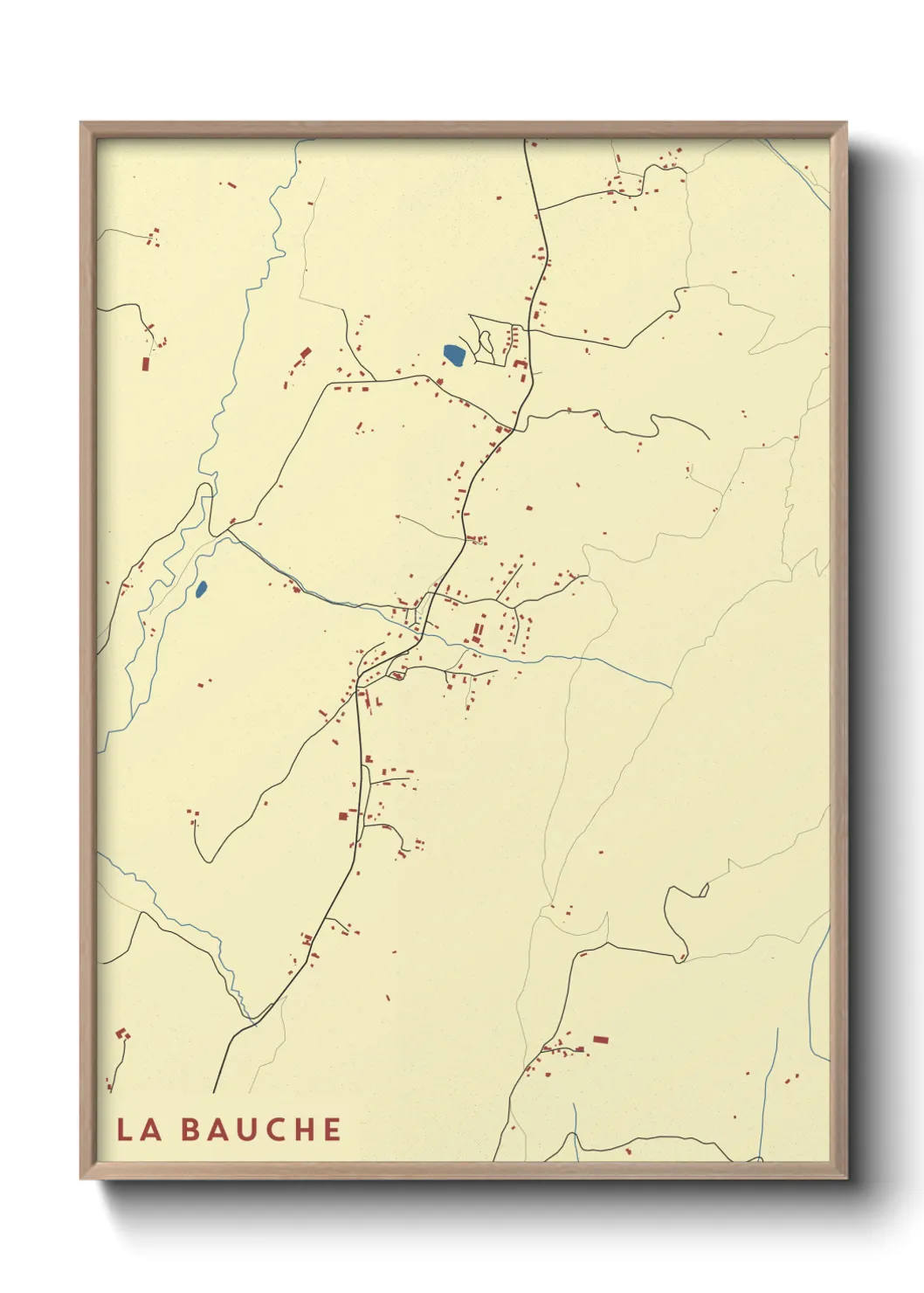 Un poster carteLa Bauche