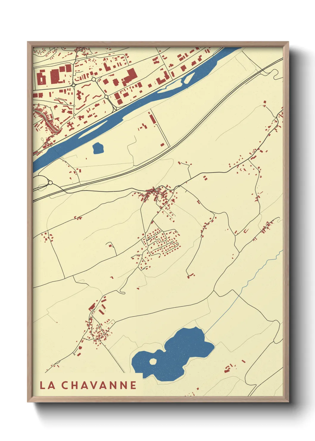 Un poster carteLa Chavanne