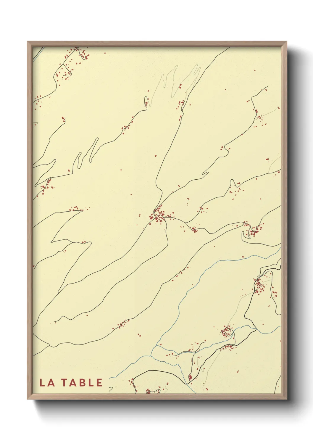 Un poster carteLa Table