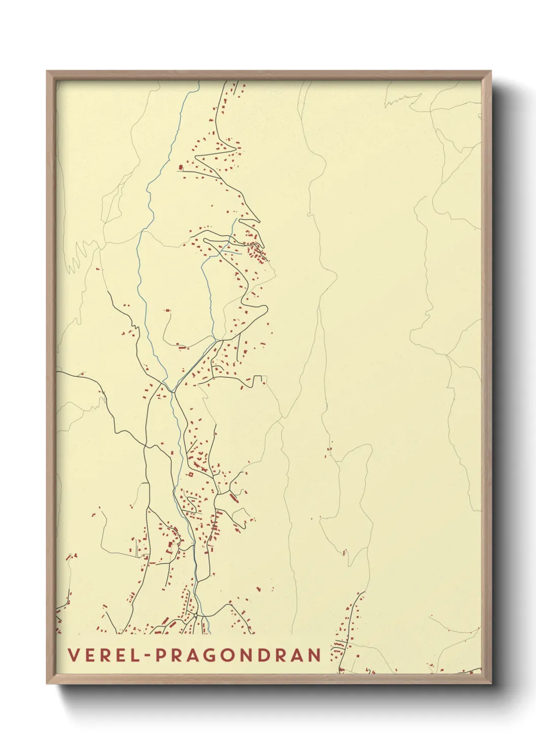 Un poster carteVerel-Pragondran