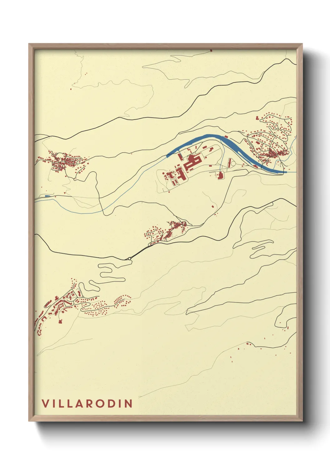 Un poster carteVillarodin