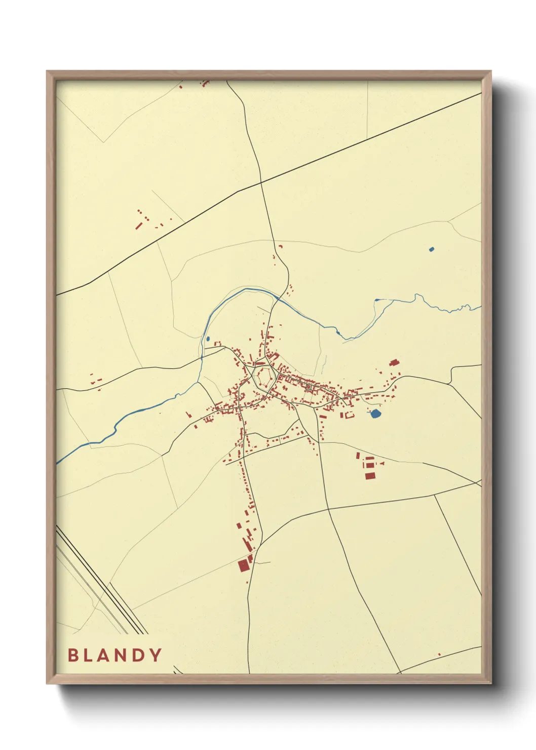 Un poster carteBlandy