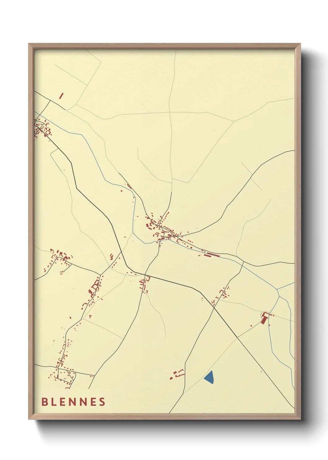 Un poster carteBlennes