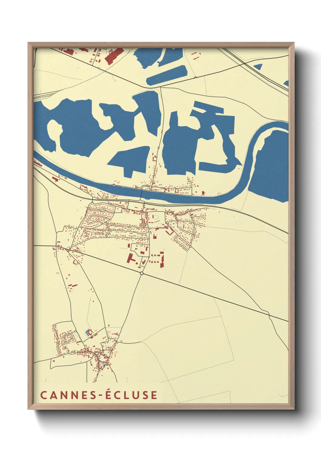 Un poster carteCannes-Écluse