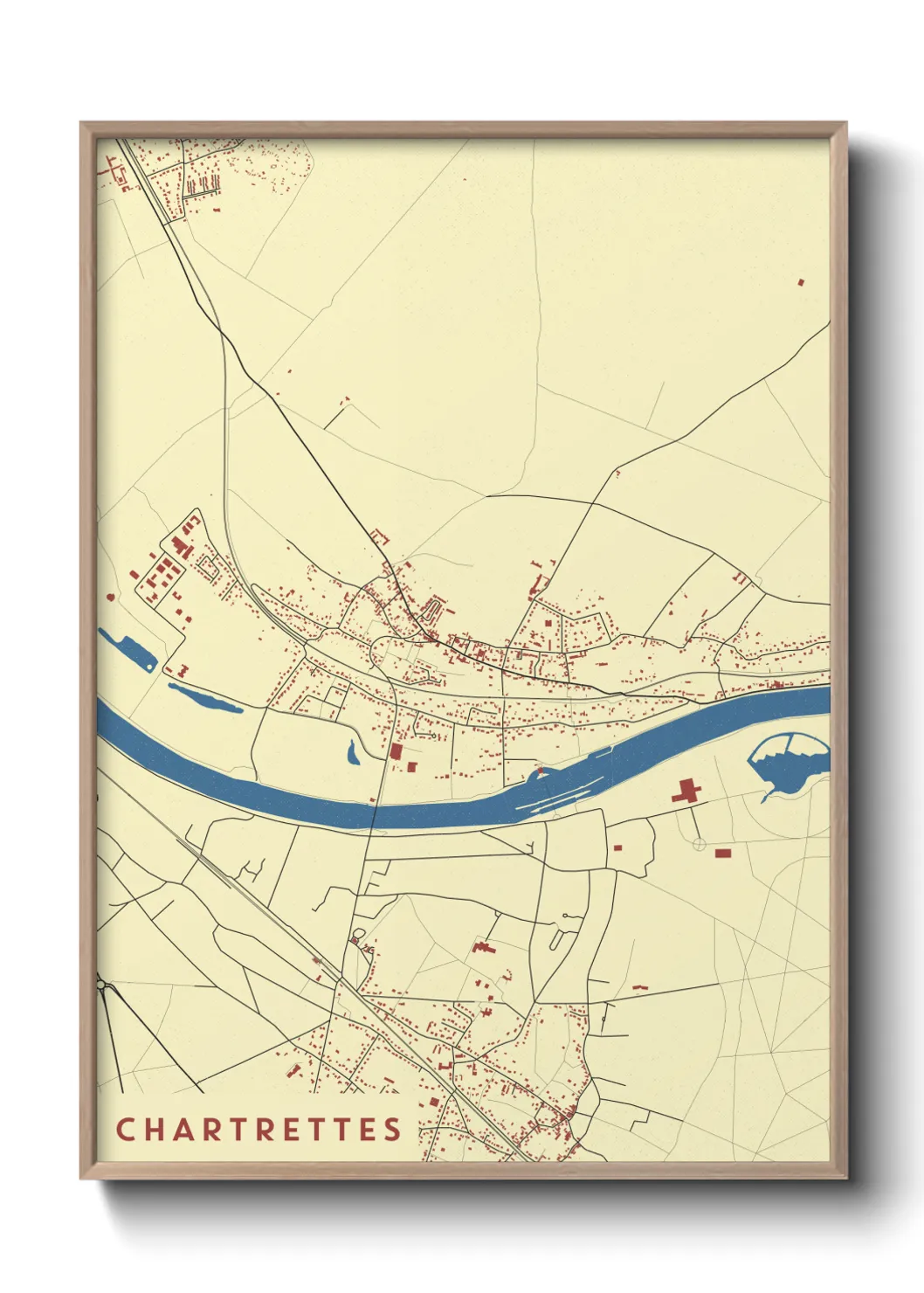 Un poster carteChartrettes