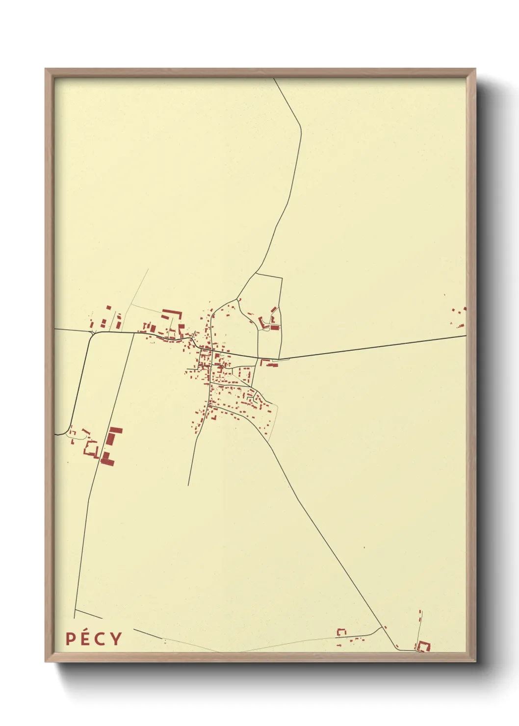 Un poster cartePécy