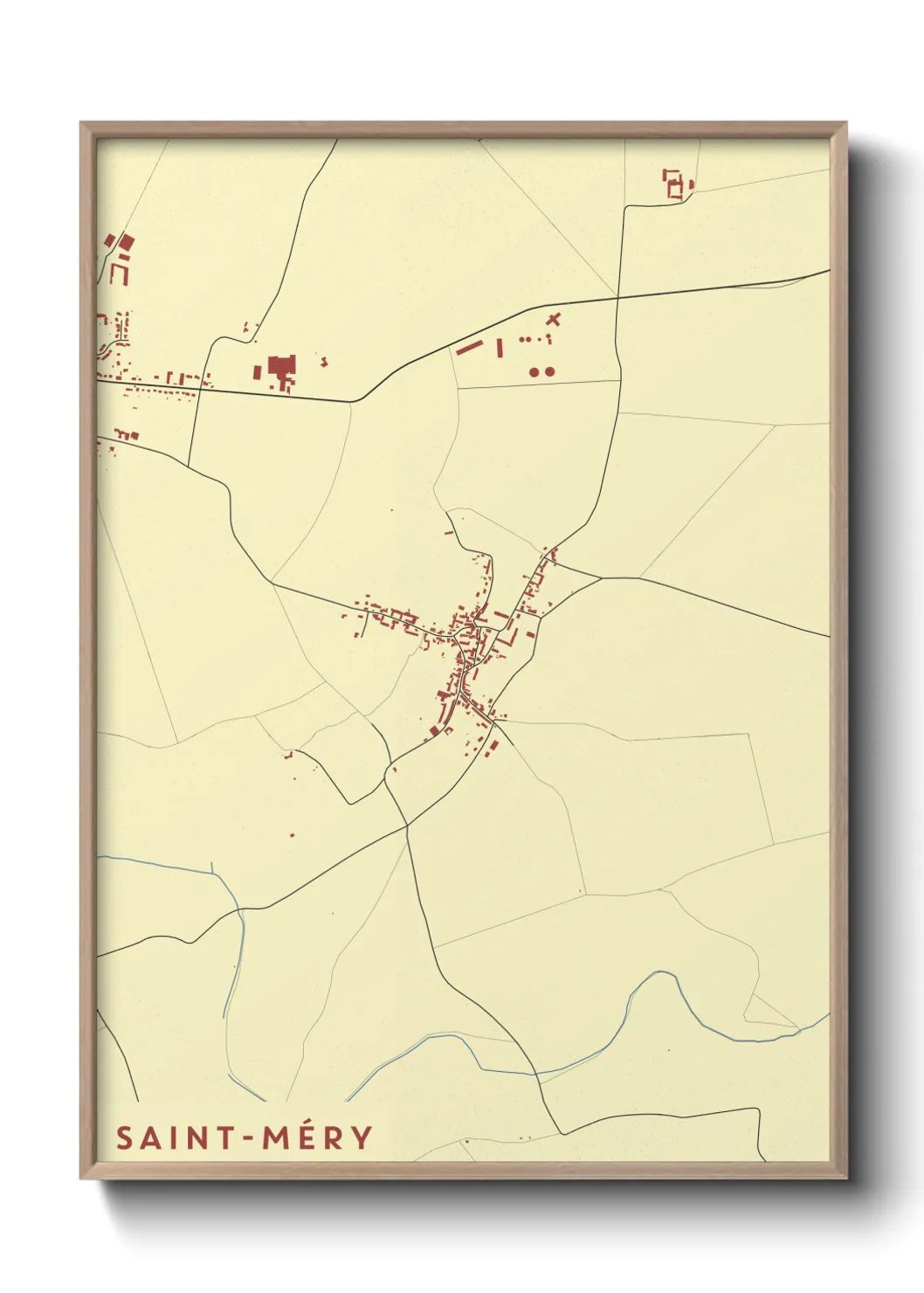 Un poster carteSaint-Méry