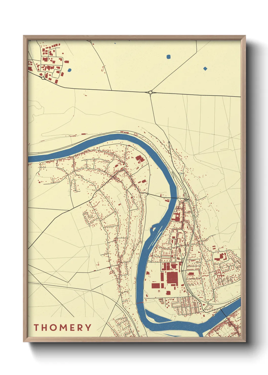 Un poster carteThomery