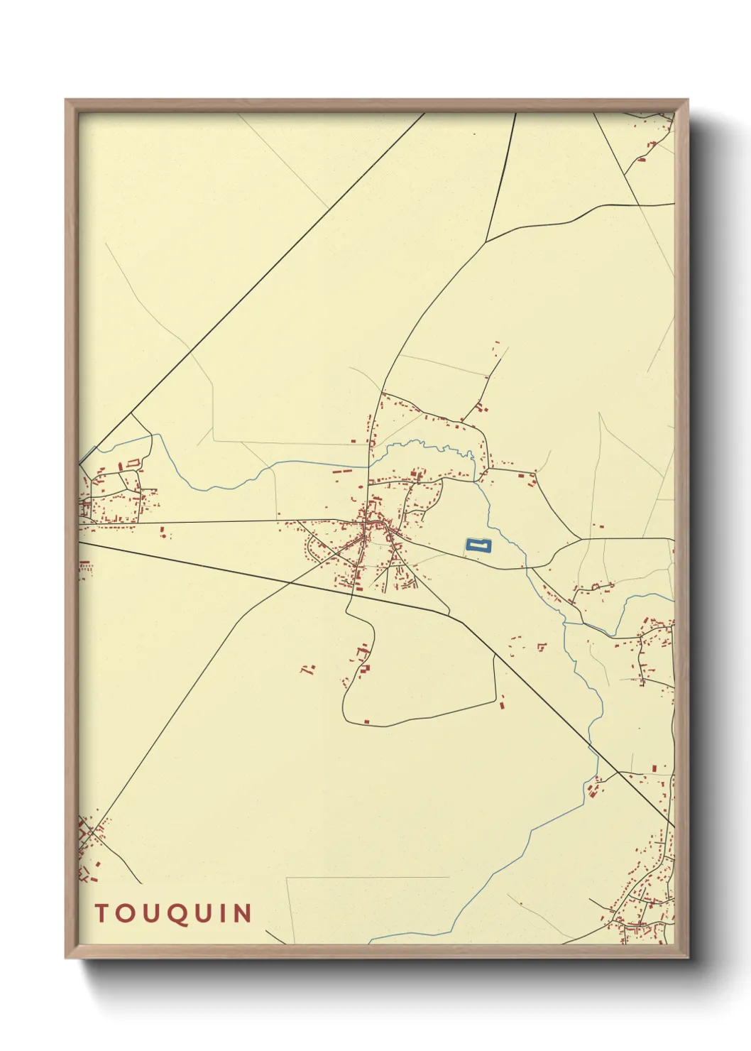 Un poster carteTouquin