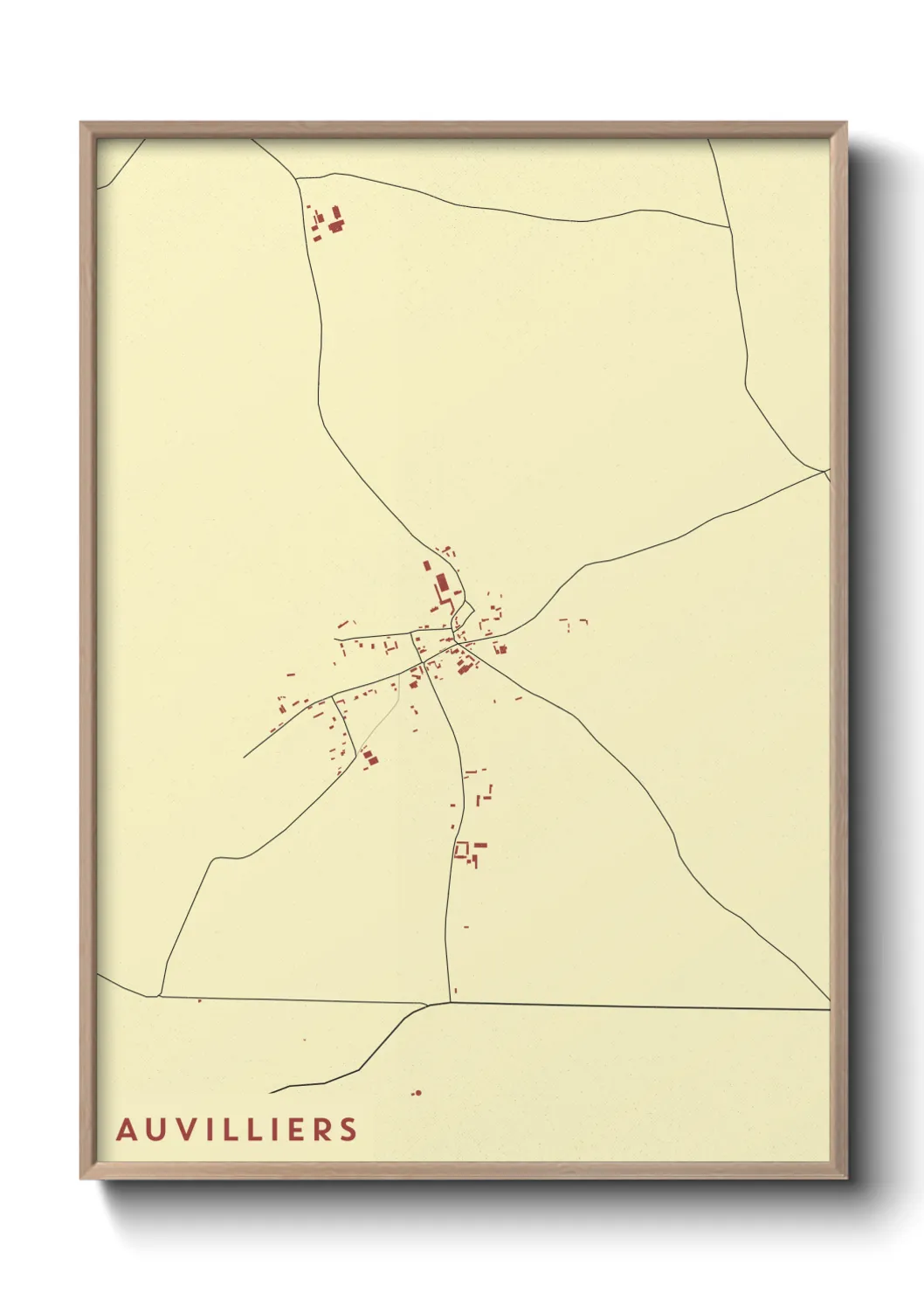 Un poster carteAuvilliers
