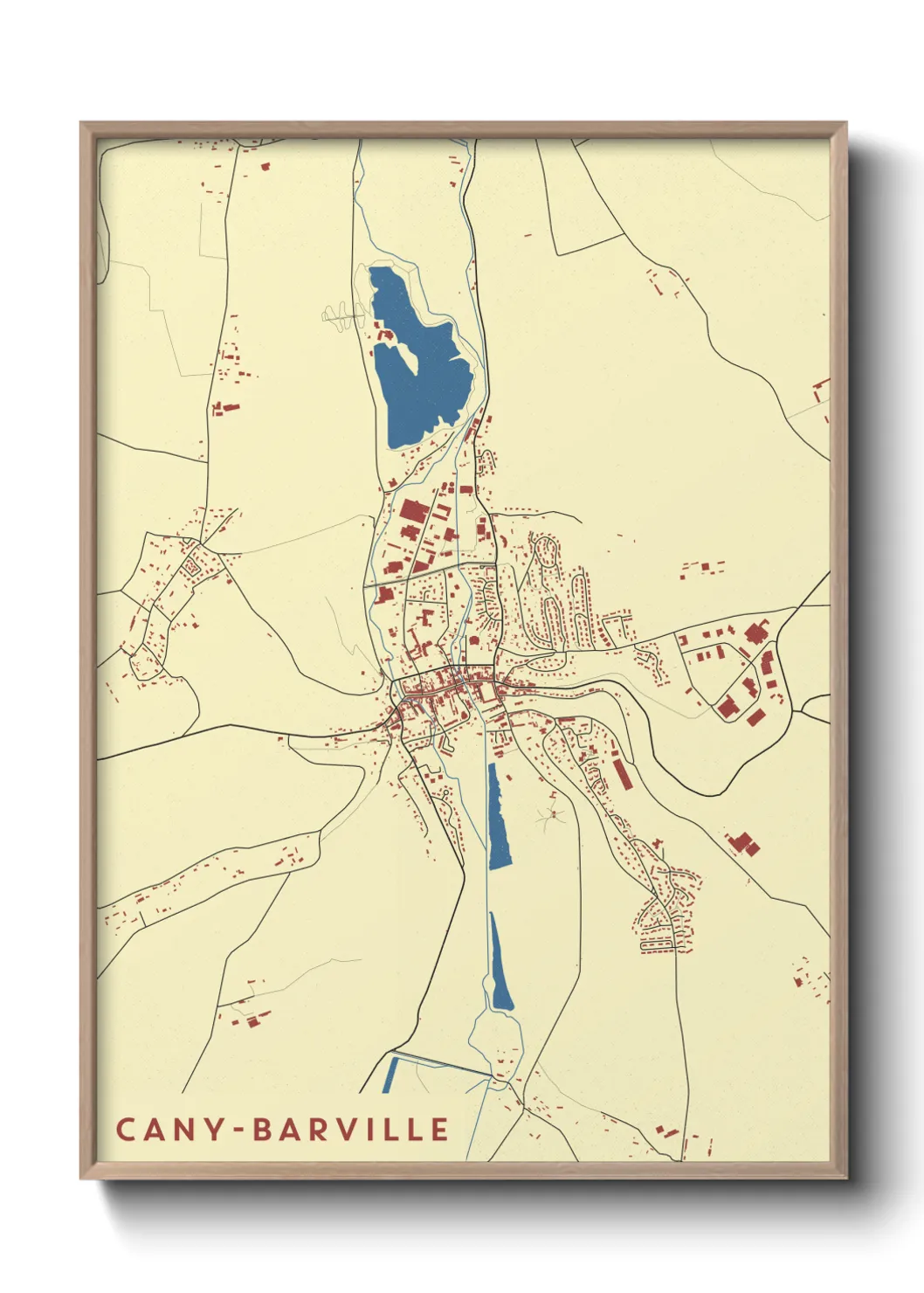 Un poster carteCany-Barville