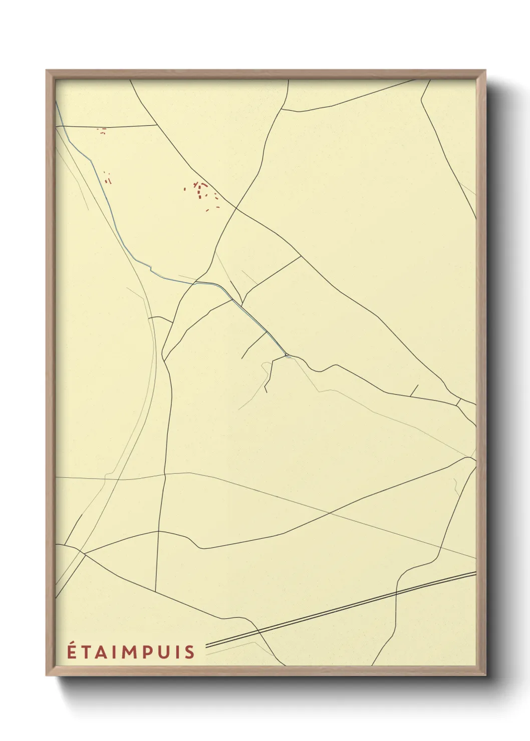 Un poster carteÉtaimpuis