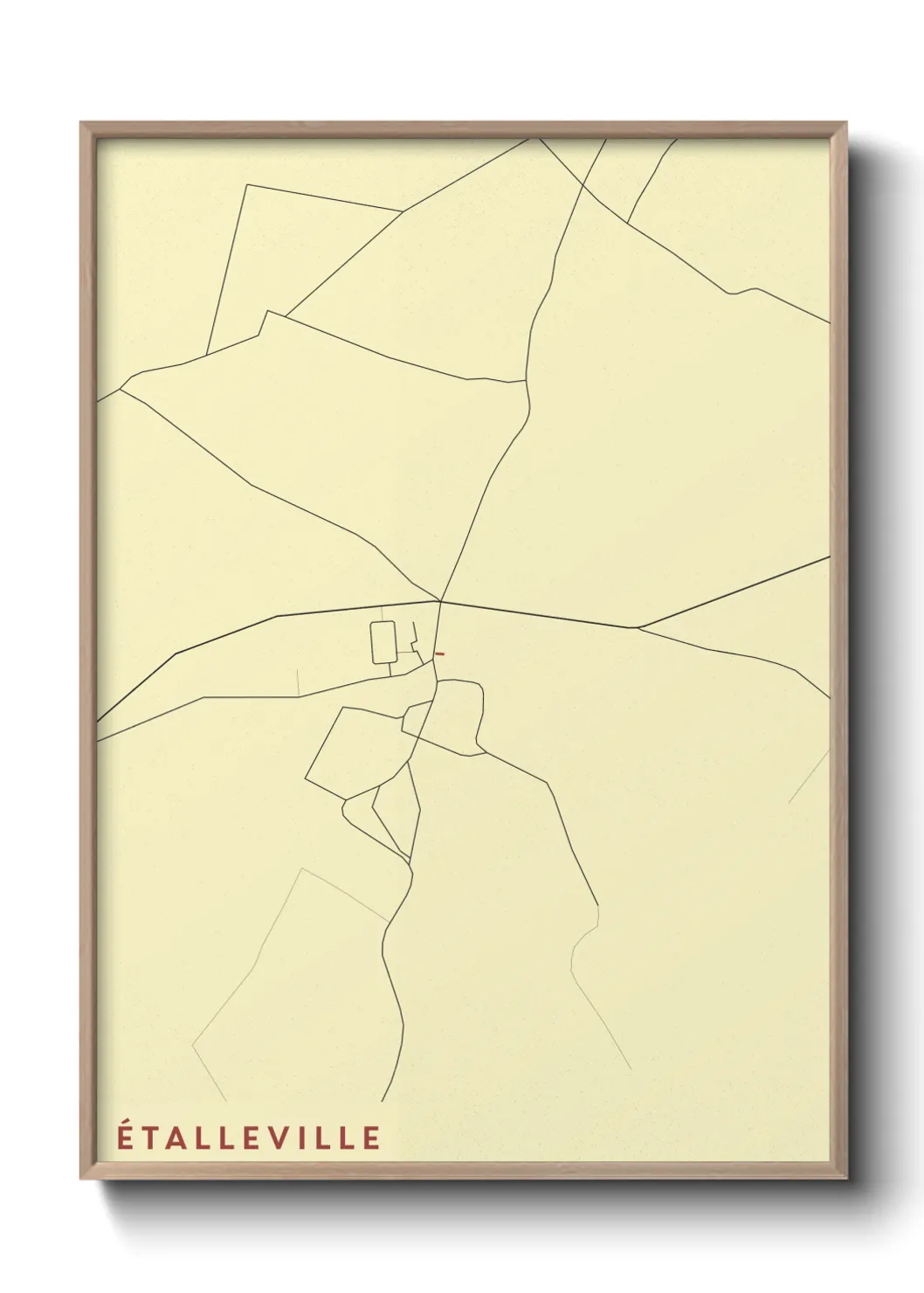 Un poster carteÉtalleville