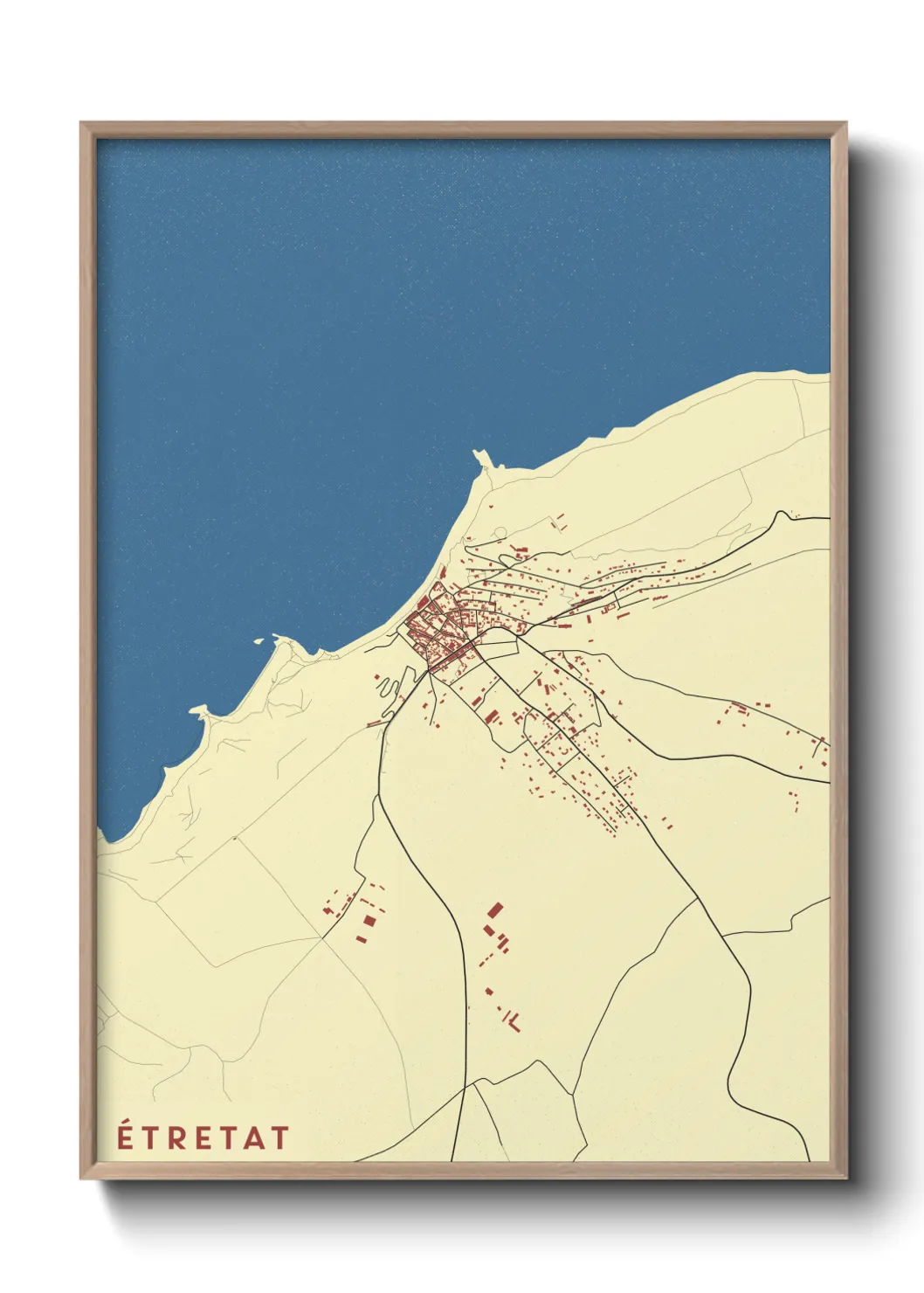 Un poster carteÉtretat