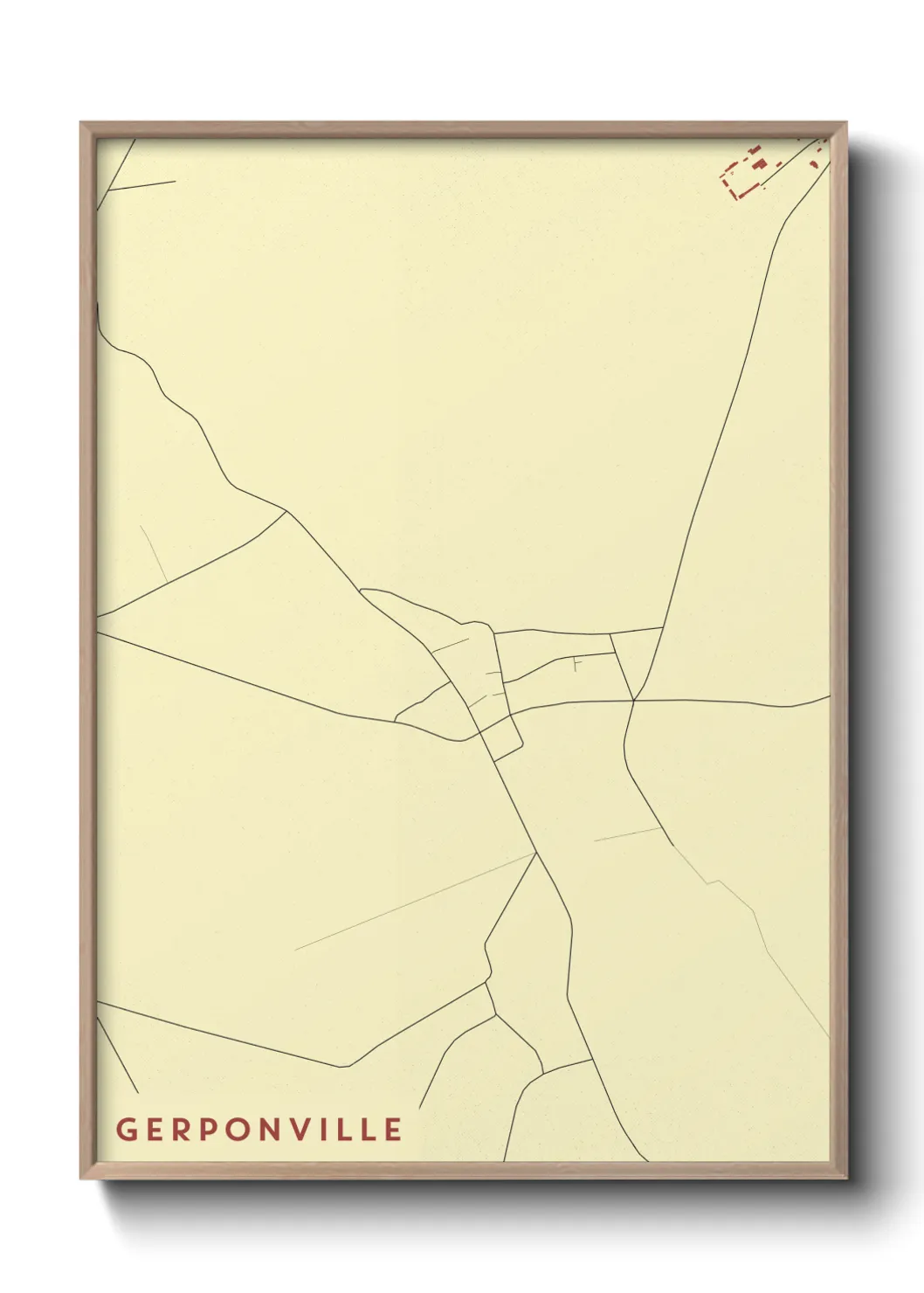 Un poster carteGerponville