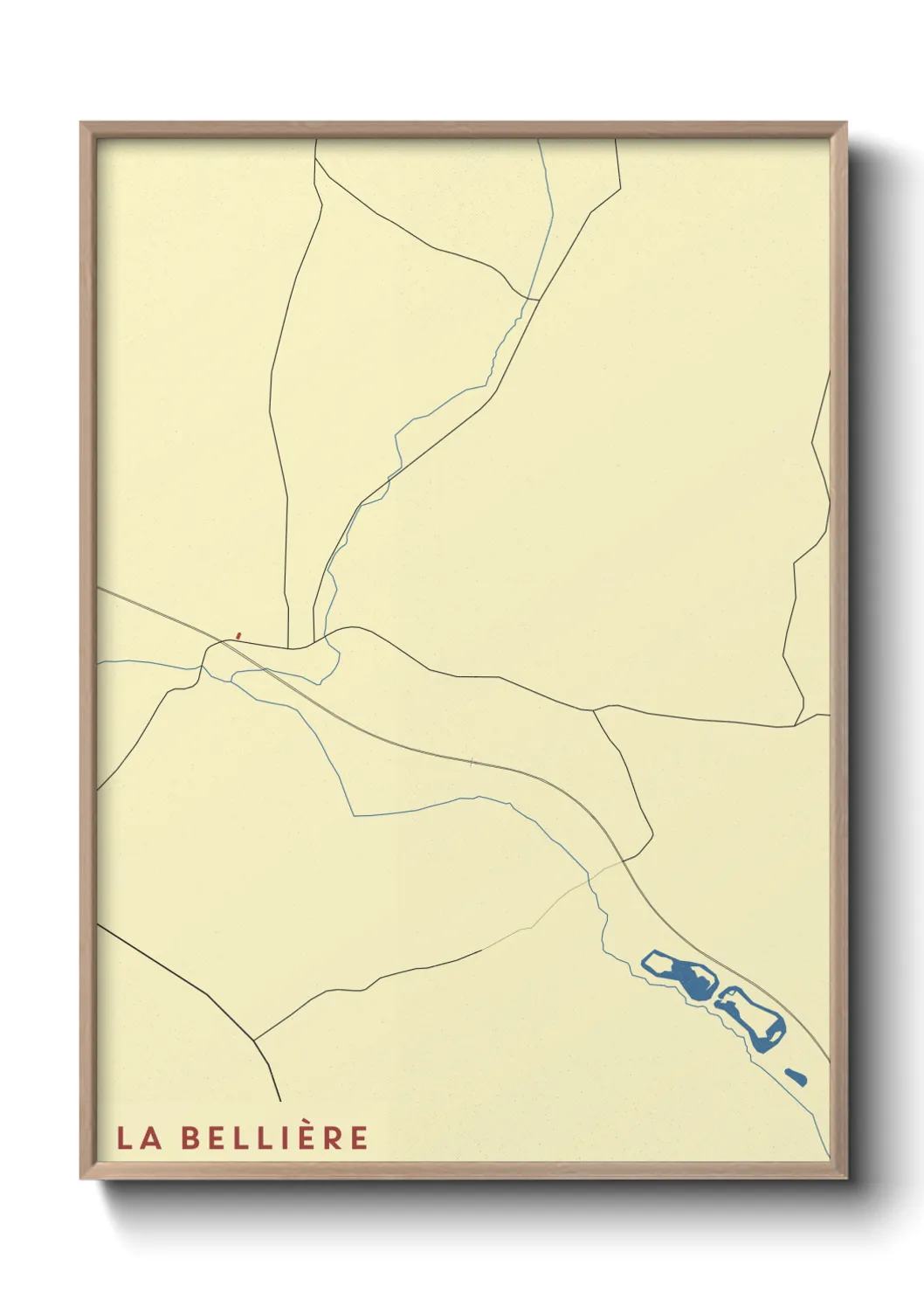 Un poster carteLa Bellière