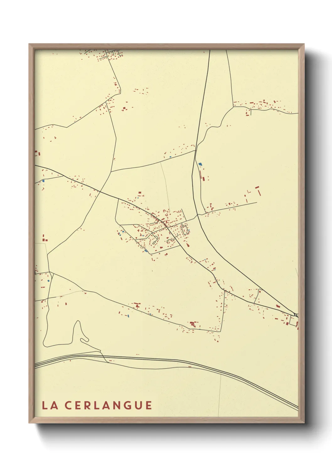 Un poster carteLa Cerlangue