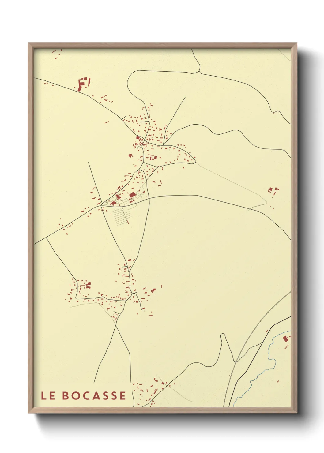 Un poster carteLe Bocasse