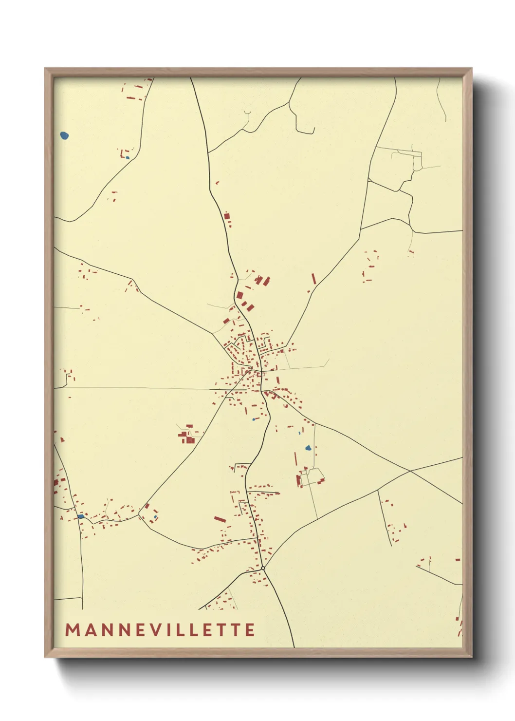 Un poster carteMannevillette