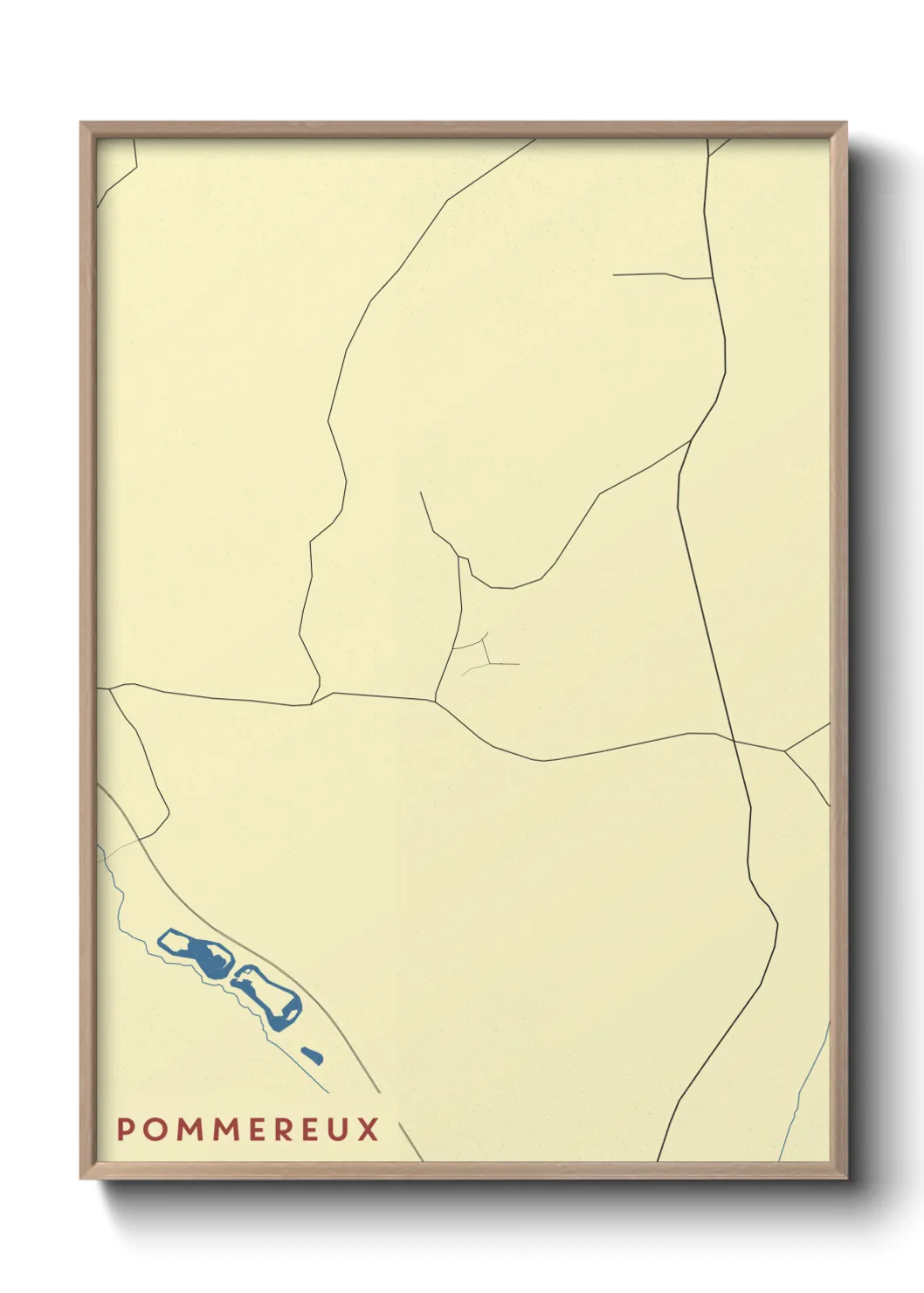 Un poster cartePommereux