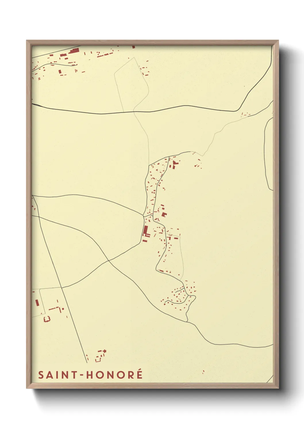 Un poster carteSaint-Honoré
